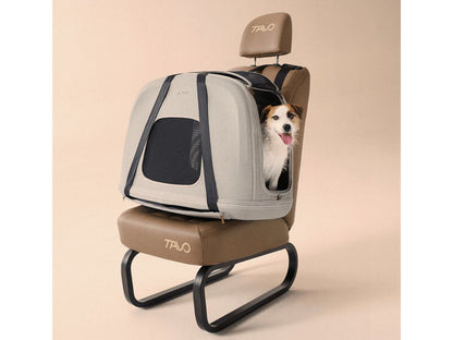 Tavo Pets - Trasportino  Crispin - con aggancio Isofix