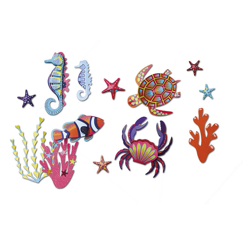 Giochi creativi 4 animali marini in 3d