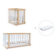 Alondra - Lettino Crea 3 Plus Evolutivo 4in 1 - Culla-Lettino-Letto montessoriano-Scrivania
