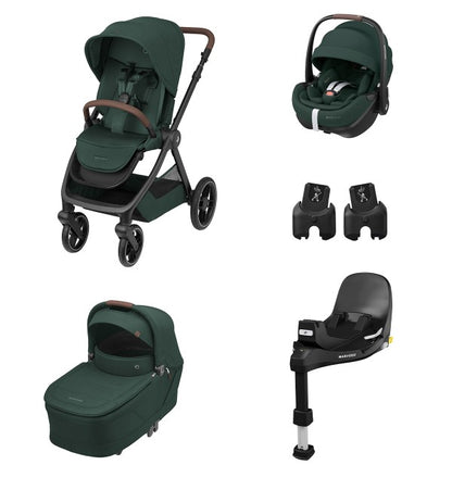 Maxi Cosi Trio Oxford+ con ovetto Pebble 360 Pro² e base rotante - Ovetto reclinabile