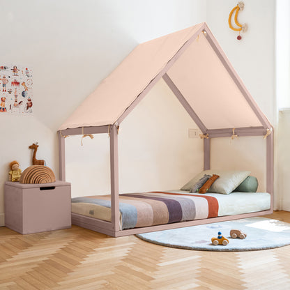 Letto Montessoriano Evolutivo Ettino a Casetta (Made in Italy) - 90x200 cm