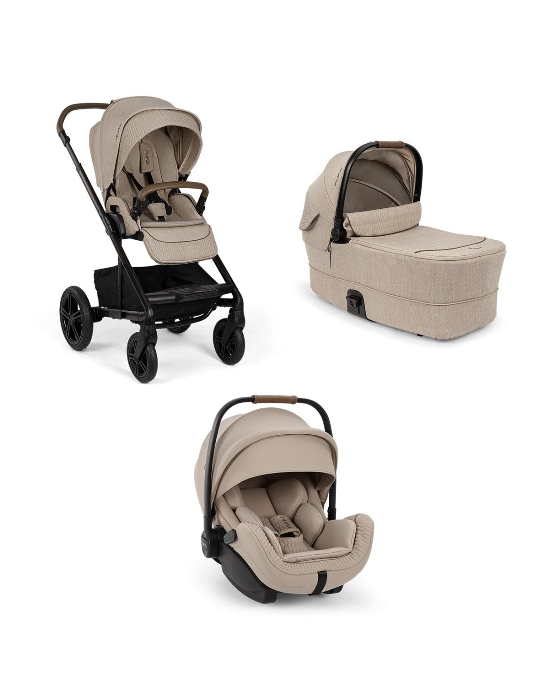 Nuna trio Mixx Next con seggiolino reclinabile Arra Flex