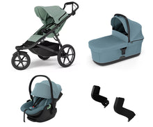 Trio Thule Urban Glide 3 - con ovetto reclinabile Maple