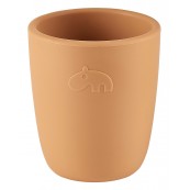 Done by Deer - Bicchiere Mini Mug - 100% Silicone Alimentare - Colore: Mostarda