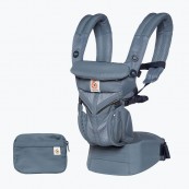 Ergababy - Marsupio Omni 360 - Colori Ergobaby: cool air oxford blu