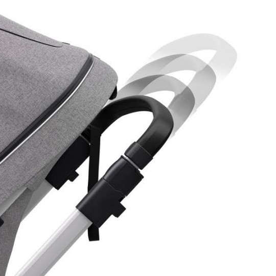 Duo passeggino Thule Sleek + Thule Bassinet (Passeggino + navicella) - Colore Thule: Grey melange