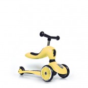 Scoot & Ride - Monopattino e Triciclo 2 in 1 Highwaykick 1 - Colore: Lemon