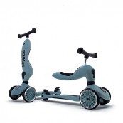 Scoot & Ride - Monopattino e Triciclo 2 in 1 Highwaykick 1 - Colore: Steel