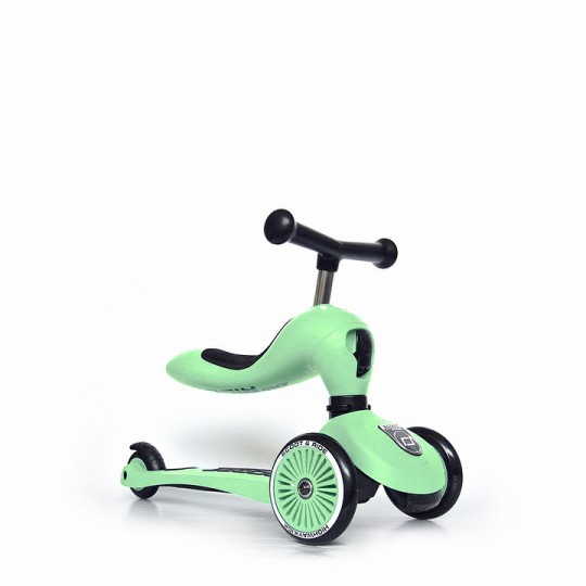 Scoot & Ride - Monopattino e Triciclo 2 in 1 Highwaykick 1 - Colore: Kiwi