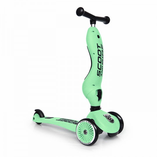 Scoot & Ride - Monopattino e Triciclo 2 in 1 Highwaykick 1 - Colore: Kiwi