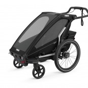 Thule - Rimorchio Multisportivo Chariot Sport 1 - Colore: Midnight Black