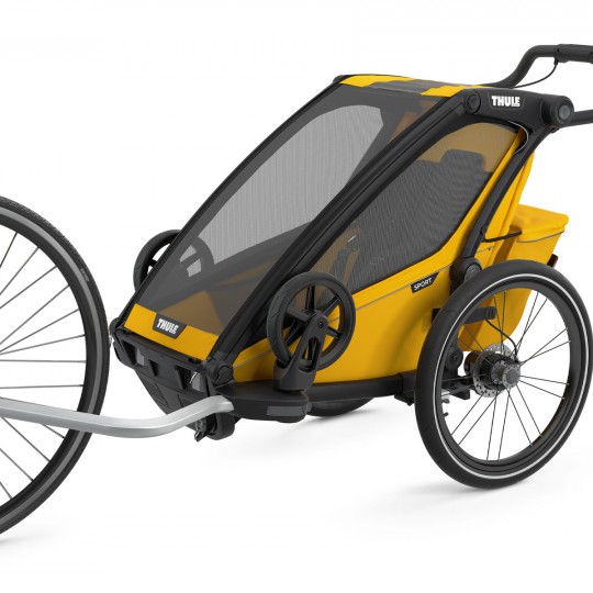 Thule - Rimorchio Multisportivo Chariot Sport 1 - Colore: Spectra Yellow