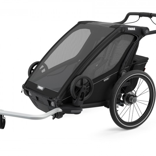 THULE - Rimorchio multisportivo CHARIOT SPORT 2 - Colore: Midnight Black