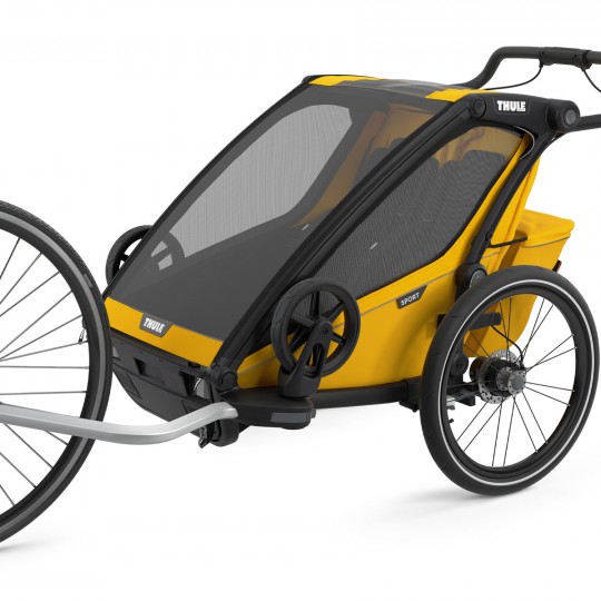 THULE - Rimorchio multisportivo CHARIOT SPORT 2 - Colore: Spectra Yellow