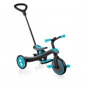 Globber - Explorer Trike 4in1 - da triciclo a balance bike - Colore: Azzurro