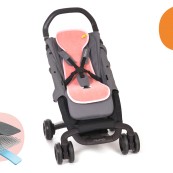 AeroMoov - Foderina traspirante per passeggino - Colore: Rosa