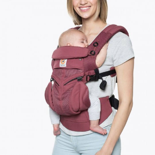 Ergobaby - Marsupio Omni 360 - Colori Ergobaby: cool air plum