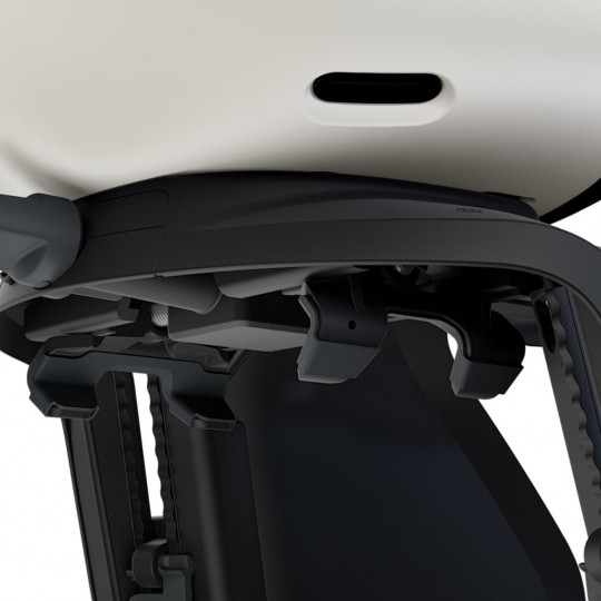 Thule - Seggiolino da bici posteriore per portapacchi Thule Yepp Nexxt Maxi - Colore: Bianco