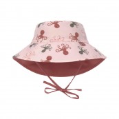 Lässig - Cappello Reversibile 50+UV tg. M (6-18 mesi) - Colori Lässig: octopus rose