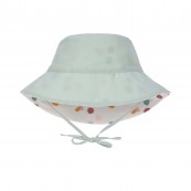 Lässig - Cappello Reversibile 50+UV tg. M (6-18 mesi) - Colori Lässig: spotted white