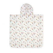 Lässig - Poncho e telo da spiaggia Reversibile - Colori Lässig: spotted white