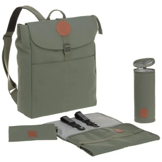 Lassig - Borsa/Zaino per passeggino - Colori Lässig: olive