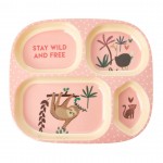 Colore Rice: Pink jungle animals