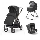 Inglesina - Trio Sistema Quattro Electa con Darwin I-Size - Colore Inglesina: Upper black