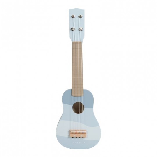 Little Dutch - Chitarra per bambini in legno - Colore: Azzurro