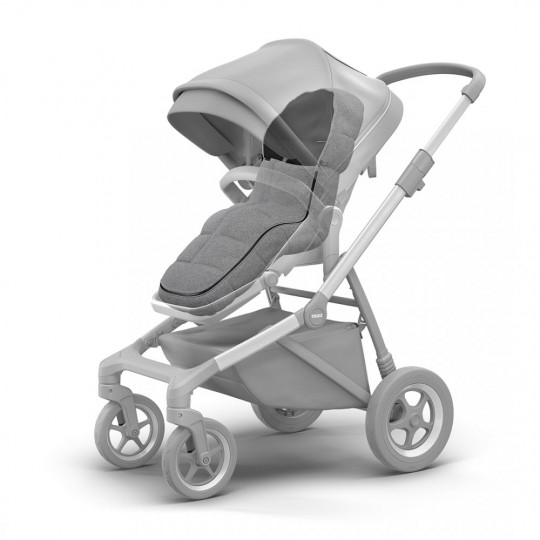 Thule - Sacco invernale per passeggino - Colore Thule: Grey melange