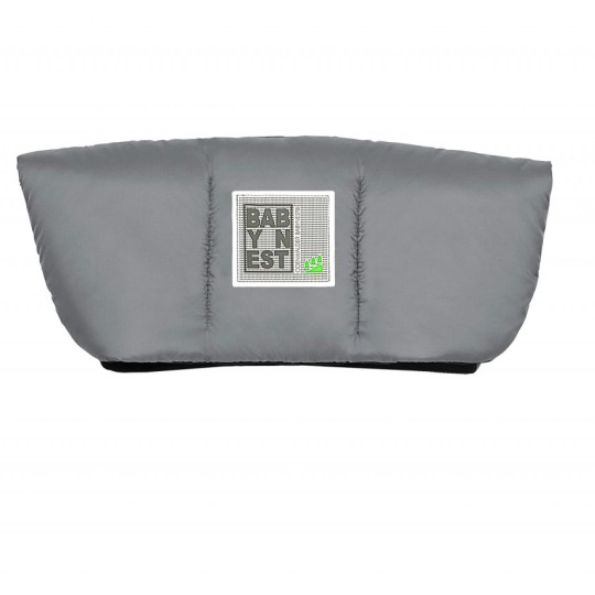 Baby Nest - Scaldamani lungo per passeggino - Colori Baby Nest: Stone