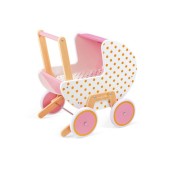 Janod - Carrozzina in legno Candy Chic