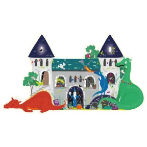 Floss & Rock - Puzzle 3 in 1 Castello incantato 100 pezzi