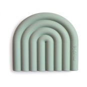 Mushie - Massaggiagengive arcobaleno 100% Silicone - Versioni Mushie: Cambridge Blue