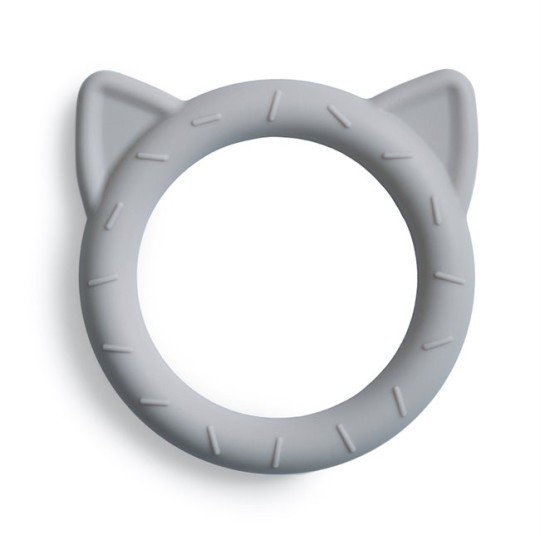 Mushie - Massaggiagengive Cat 100% Silicone - Versioni Mushie: Stone