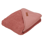 LITTLE DUTCH - Accappatoio triangolo 75x75 - Colori Little Dutch: Pure Pink