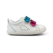 Bobux - Scarpina Step Up Grass Court Switch - Taglia Scarpe: 20, Colore Bobux: White