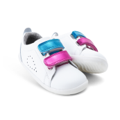 Bobux - Scarpina Step Up Grass Court Switch - Taglia Scarpe: 19, Colore Bobux: White