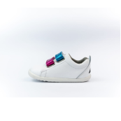 Bobux - Scarpina Step Up Grass Court Switch - Taglia Scarpe: 20, Colore Bobux: White