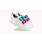 Bobux - Scarpine I-Walk Grass Court Switch - Taglia Scarpe: 24, Colore Bobux: White