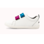 Bobux - Scarpine I-Walk Grass Court Switch - Taglia Scarpe: 23, Colore Bobux: White