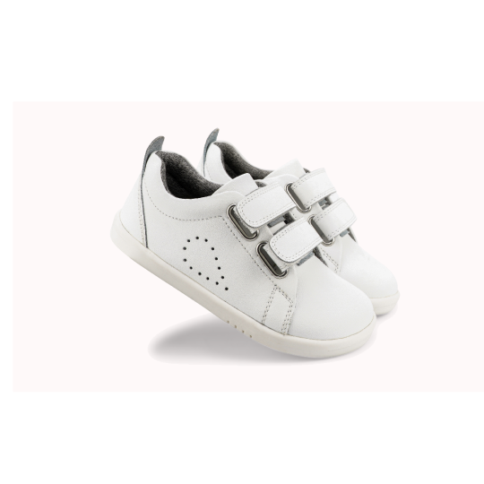 Bobux - Scarpine I-Walk Grass Court Switch - Taglia Scarpe: 24, Colore Bobux: White