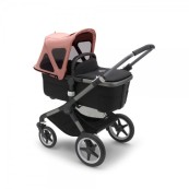 Bugaboo - Cappottina Breezy per Bugaboo Fox 3 e Cameleon 3 - Adatta per navicella e passeggino - Colori Bugaboo: Morning Pink