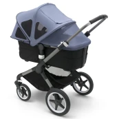 Bugaboo - Cappottina Breezy per Bugaboo Fox 3 e Cameleon 3 - Adatta per navicella e passeggino - Colori Bugaboo: Seaside Blue