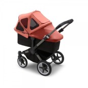 Bugaboo - Cappottina Breezy per Donkey - Perfetta per l'estate! - Colori Bugaboo: Sunrise Red