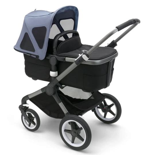 Bugaboo - Cappottina Breezy per Bugaboo Fox 3 e Cameleon 3 - Adatta per navicella e passeggino - Colori Bugaboo: Seaside Blue