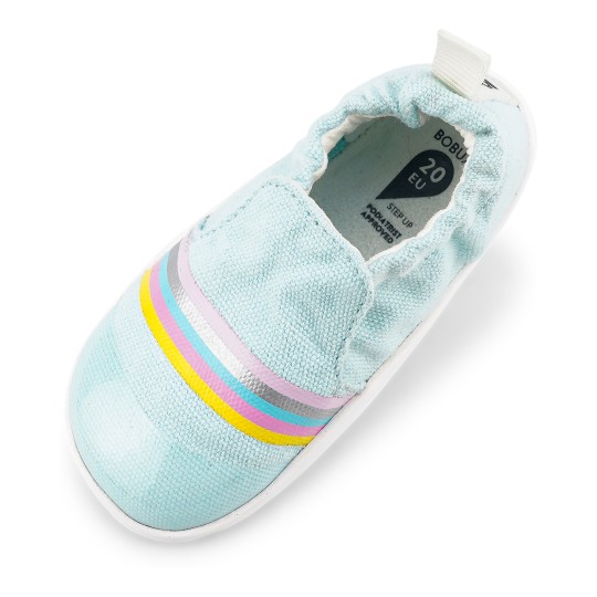 Bobux - Scarpine Xplorer Scamp - Taglia Scarpe: 19, Colore Bobux: Aqua/Rainbow