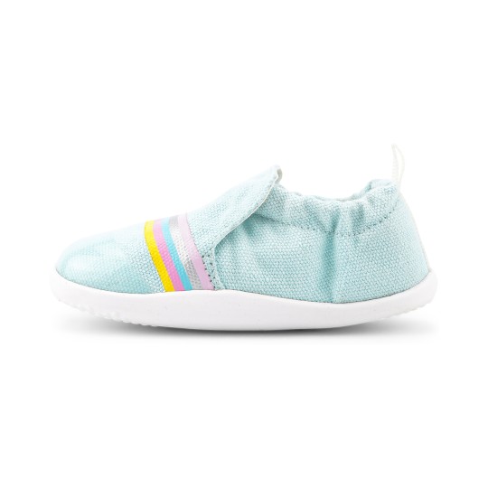 Bobux - Scarpine Xplorer Scamp - Taglia Scarpe: 22, Colore Bobux: Aqua/Rainbow