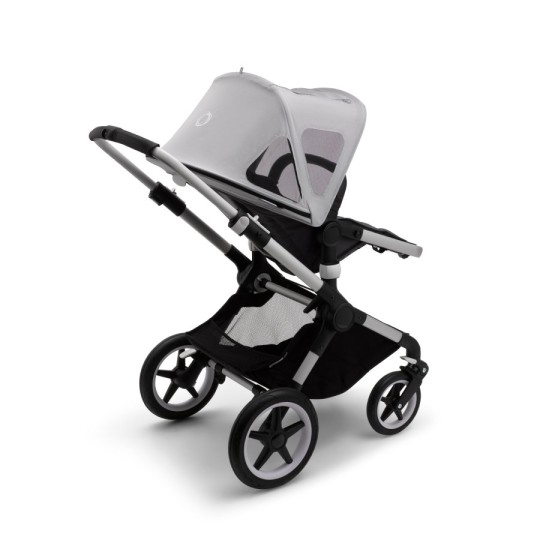 Bugaboo - Cappottina Breezy per Bugaboo Fox 3 e Cameleon 3 - Adatta per navicella e passeggino - Colori Bugaboo: Misty Grey