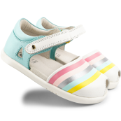 Bobux - Sandalo I-Walk Twist - Suola flessibile - Taglia Scarpe: 26, Colore Bobux: Mist